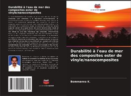 Durabilité à l'eau de mer des composites ester de vinyle/nanocomposites