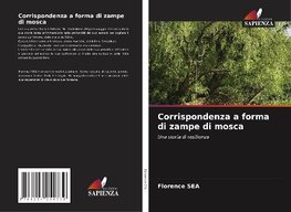 Corrispondenza a forma di zampe di mosca