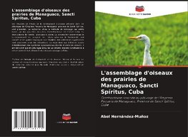 L'assemblage d'oiseaux des prairies de Managuaco, Sancti Spíritus, Cuba