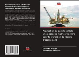 Production de gaz de schiste : une approche matrice-fracture pour la transition de régime d'écoulement