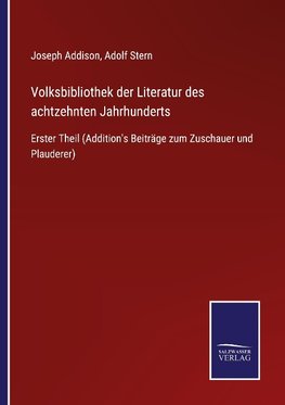 Volksbibliothek der Literatur des achtzehnten Jahrhunderts