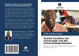 Soziale Funktion der Universität und des Universitätsprofessors