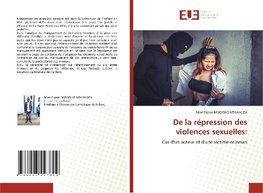 De la répression des violences sexuelles: