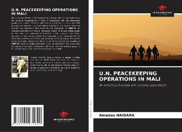 U.N. PEACEKEEPING OPERATIONS IN MALI