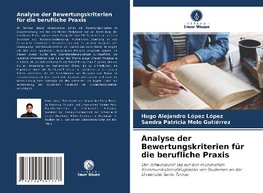 Analyse der Bewertungskriterien für die berufliche Praxis