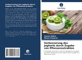 Verbesserung des Joghurts durch Zugabe von Pflanzenextrakten