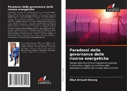 Paradossi della governance delle risorse energetiche