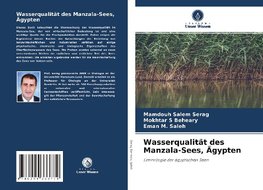 Wasserqualität des Manzala-Sees, Ägypten