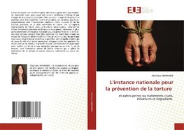 L'instance nationale pour la prévention de la torture