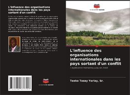 L'influence des organisations internationales dans les pays sortant d'un conflit