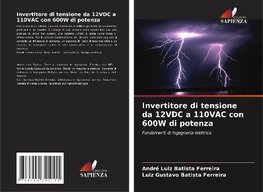 Invertitore di tensione da 12VDC a 110VAC con 600W di potenza