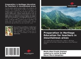 Preparation in Heritage Education for teachers in mountainous areas