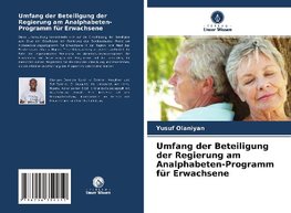 Umfang der Beteiligung der Regierung am Analphabeten-Programm für Erwachsene