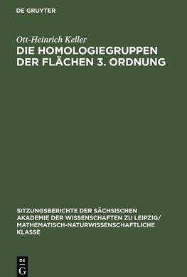 Die Homologiegruppen der Flächen 3. Ordnung