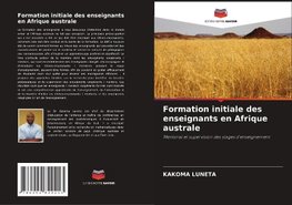 Formation initiale des enseignants en Afrique australe