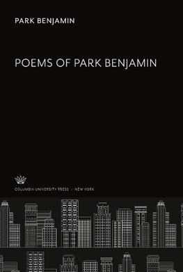 Poems of Park Benjamin