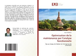 Optimisation de la maintenance par l'analyse fonctionnelle