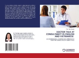 DOCTOR TALK AT CONSULTANCY IN ENGLISH AND VIETNAMESE