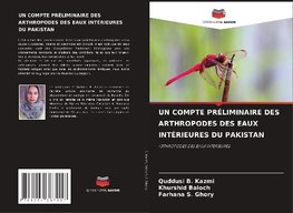 UN COMPTE PRÉLIMINAIRE DES ARTHROPODES DES EAUX INTÉRIEURES DU PAKISTAN