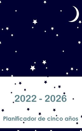 2022-2026 Cinco año planificador