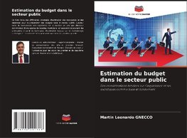 Estimation du budget dans le secteur public