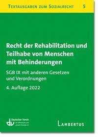 Recht der Rehabilitation und Teilhabe behinderter Menschen