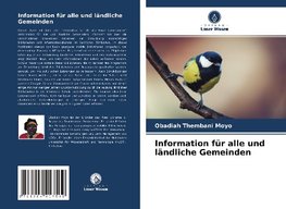 Information für alle und ländliche Gemeinden