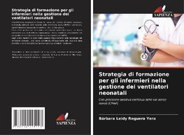 Strategia di formazione per gli infermieri nella gestione dei ventilatori neonatali