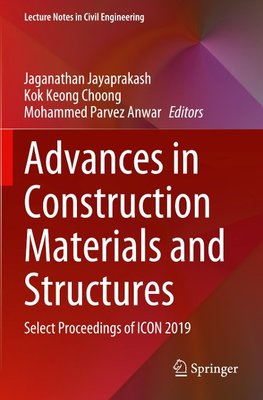 Advances in Construction Materials and Structures