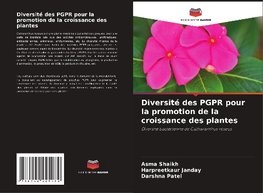 Diversité des PGPR pour la promotion de la croissance des plantes