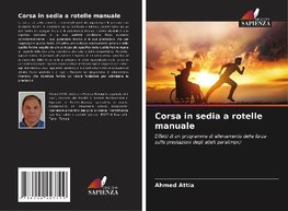 Corsa in sedia a rotelle manuale