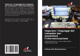 Imparare i linguaggi del computer per aumentare l'informatizzazione