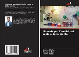 Manuale per l'analisi del suolo e delle piante