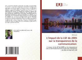 L'impact de la LSF de 2005 sur la transparence de la communication