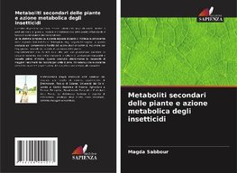 Metaboliti secondari delle piante e azione metabolica degli insetticidi