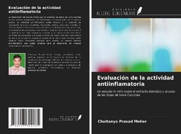 Evaluación de la actividad antiinflamatoria