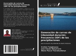 Generación de curvas de intensidad-duración-frecuencia (IDF) de las precipitaciones