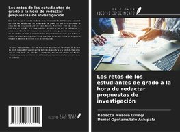 Los retos de los estudiantes de grado a la hora de redactar propuestas de investigación