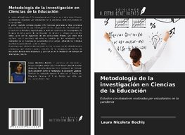 Metodología de la investigación en Ciencias de la Educación