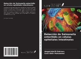 Detección de Salmonella enteritidis en células epiteliales intestinales