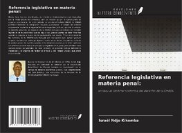 Referencia legislativa en materia penal: