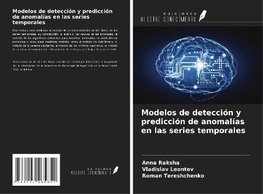 Modelos de detección y predicción de anomalías en las series temporales