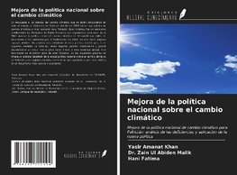 Mejora de la política nacional sobre el cambio climático