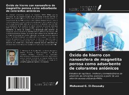 Óxido de hierro con nanoesfera de magnetita porosa como adsorbente de colorantes aniónicos