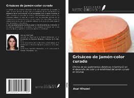 Grisáceo de jamón-color curado