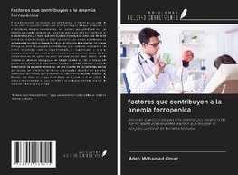 factores que contribuyen a la anemia ferropénica