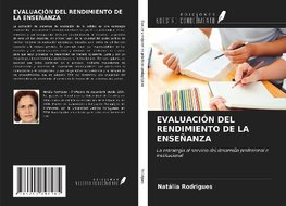 EVALUACIÓN DEL RENDIMIENTO DE LA ENSEÑANZA