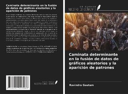 Caminata determinante en la fusión de datos de gráficos aleatorios y la aparición de patrones