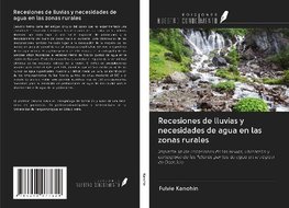 Recesiones de lluvias y necesidades de agua en las zonas rurales