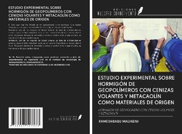 ESTUDIO EXPERIMENTAL SOBRE HORMIGÓN DE GEOPOLÍMEROS CON CENIZAS VOLANTES Y METACAOLÍN COMO MATERIALES DE ORIGEN